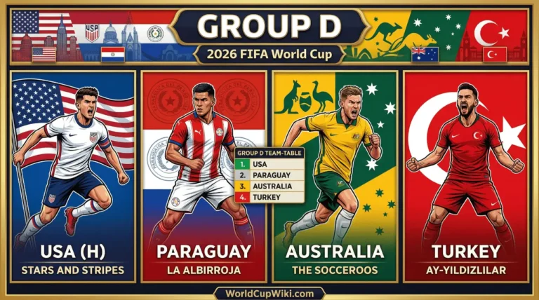 2026 FIFA World Cup Group D