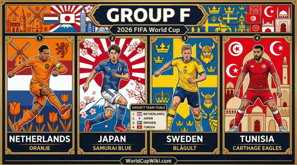 2026 FIFA World Cup Group F