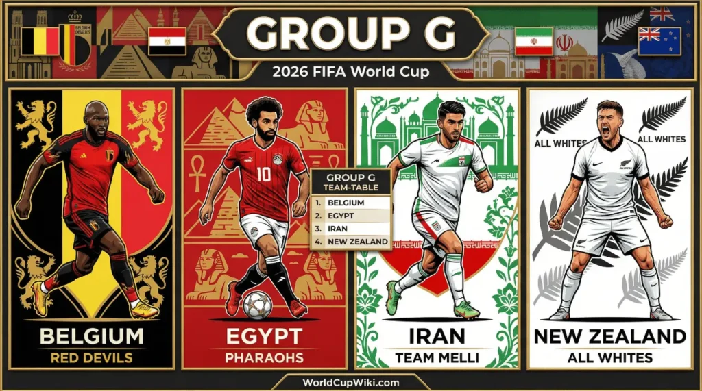2026 FIFA World Cup Group G