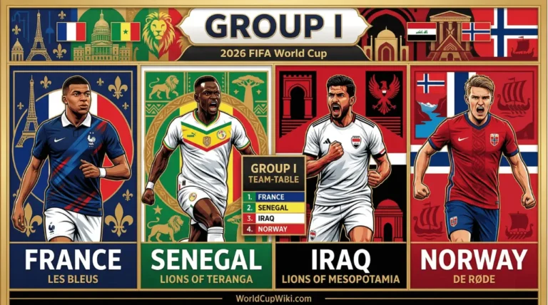 2026 FIFA World Cup Group I