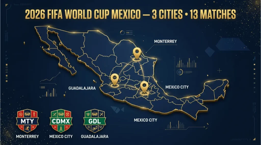 2026 FIFA World Cup Mexico Host Cities and Matches