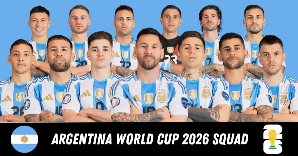 Argentina World Cup 2026 Squad