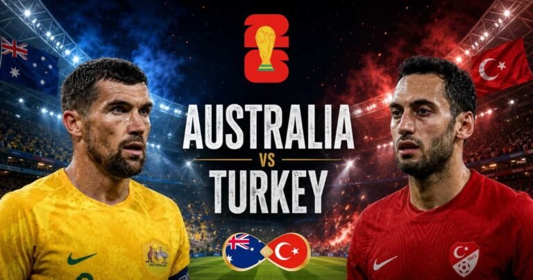 Australia vs Turkey World Cup 2026