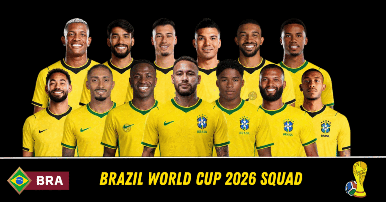 Brazil World Cup 2026 Squad