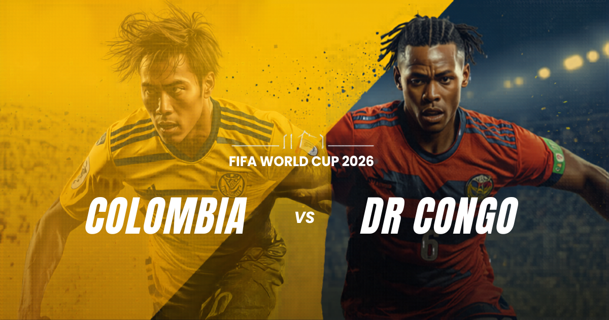 Colombia vs DR Congo FIFA World Cup 2026 Match Preview