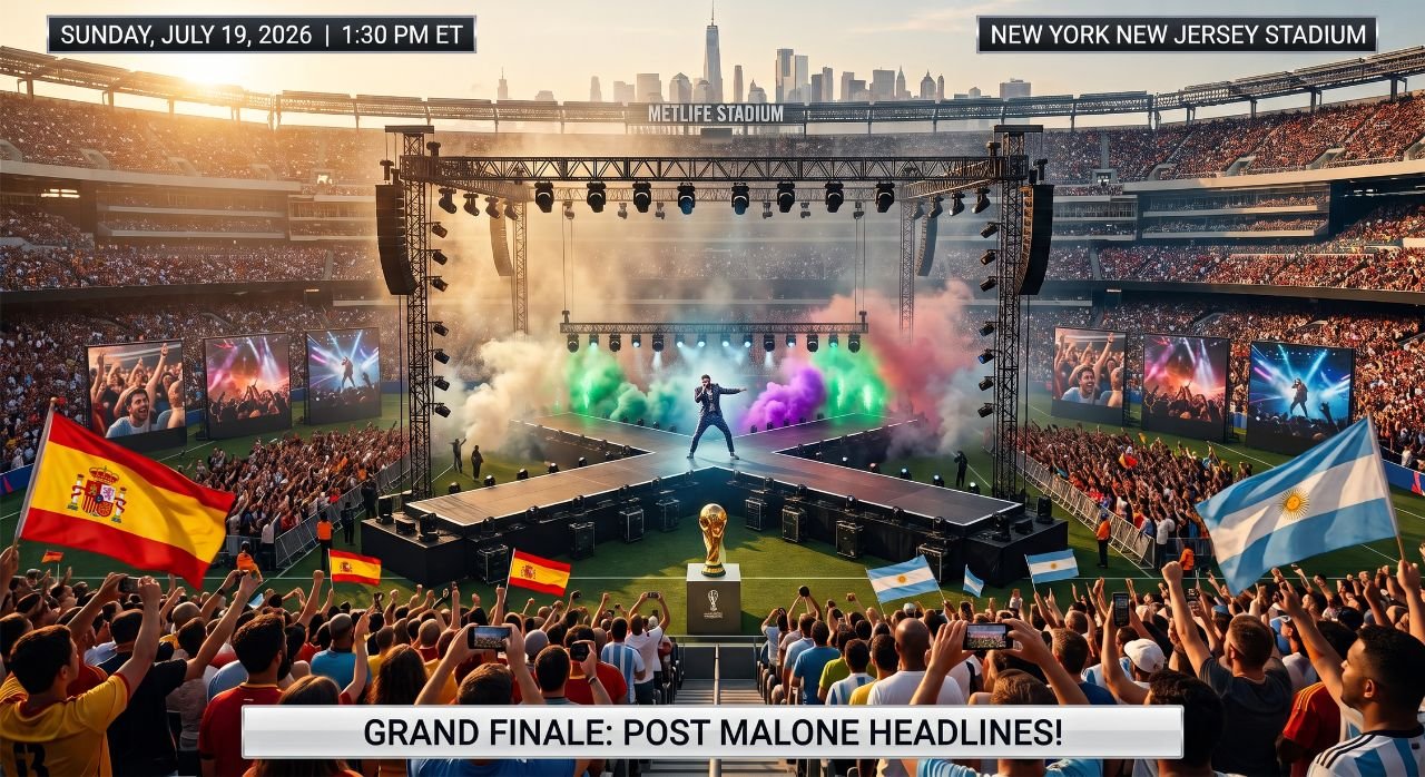 Fans watch FIFA World Cup 2026 closing ceremony, a benchmark for soccer TV audiences in North America