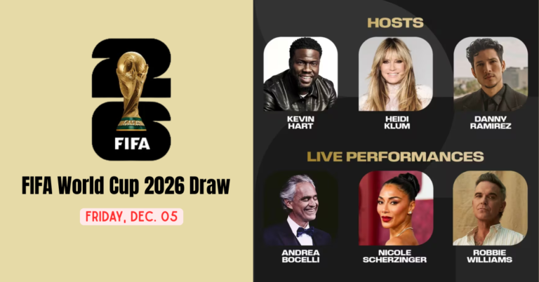 FIFA World Cup 2026 Draw Performers