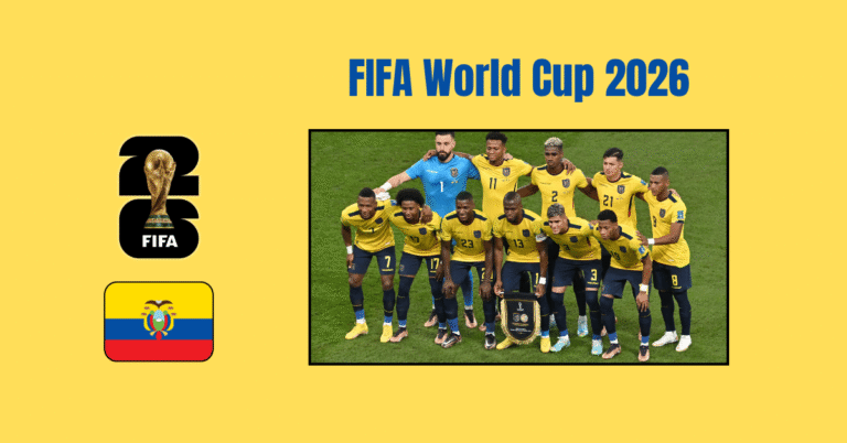 FIFA World Cup 2026 Ecuador