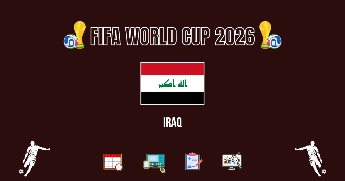FIFA World Cup 2026 Iraq