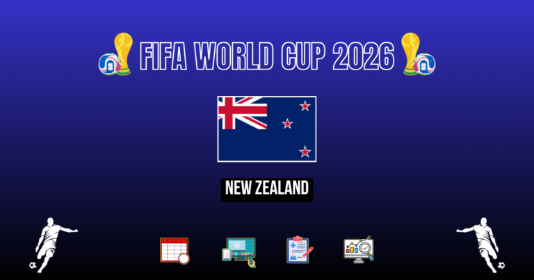 FIFA World Cup 2026 New Zealand