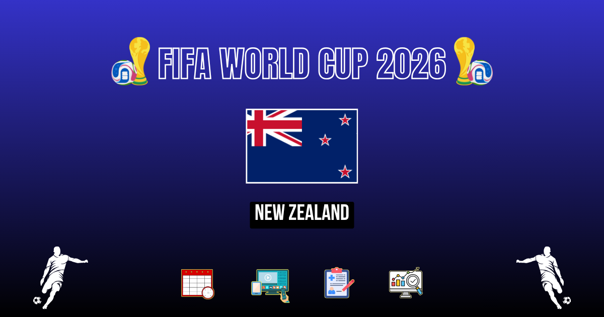 FIFA World Cup 2026 New Zealand