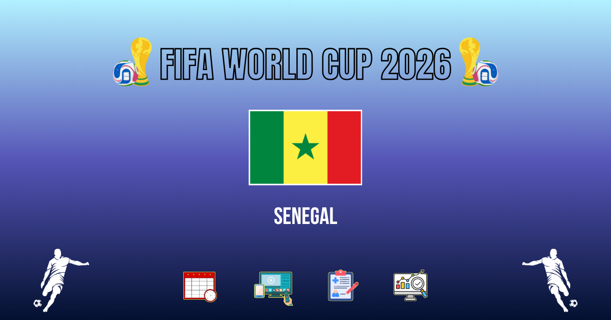 FIFA World Cup 2026 Senegal