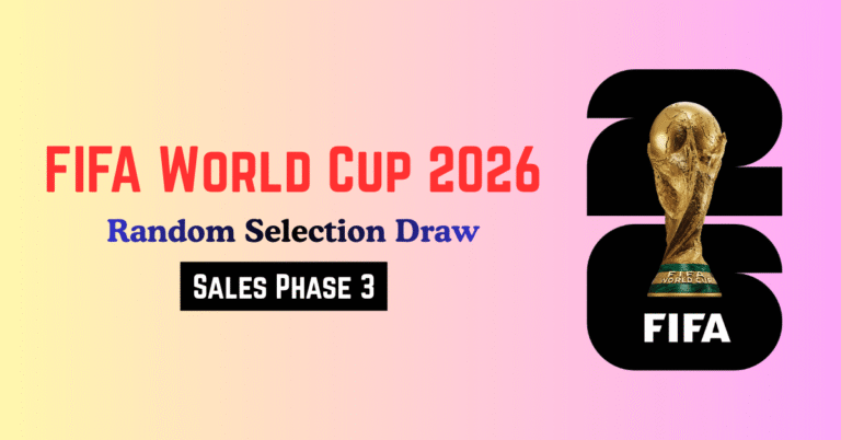 FIFA World Cup 2026 Ticket Sales Phase 3
