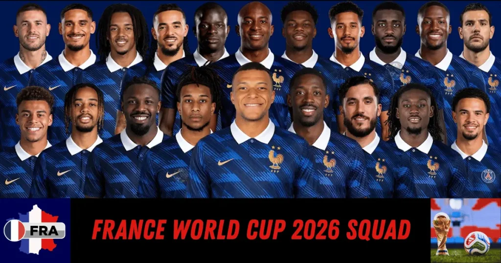 France World Cup 2026 Squad