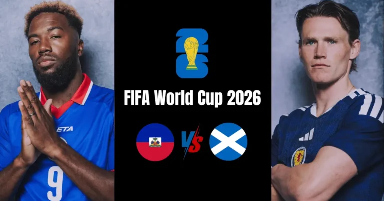 Haiti vs Scotland World Cup 2026