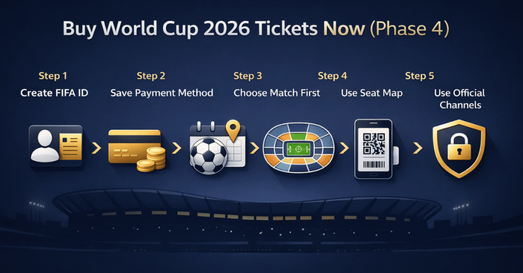 How to Buy FIFA World Cup 2026 Tickets (Phase 4)