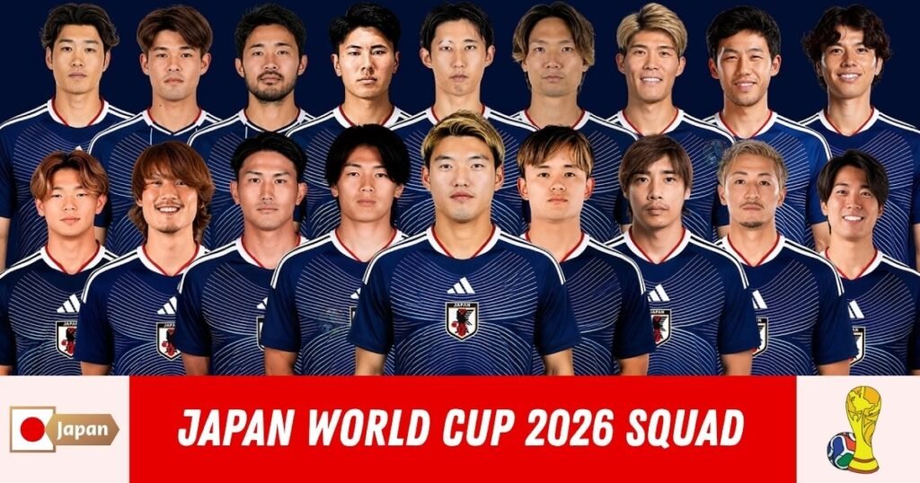 Japan World Cup 2026 Squad