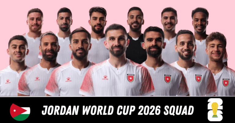 Jordan World Cup 2026 Squad