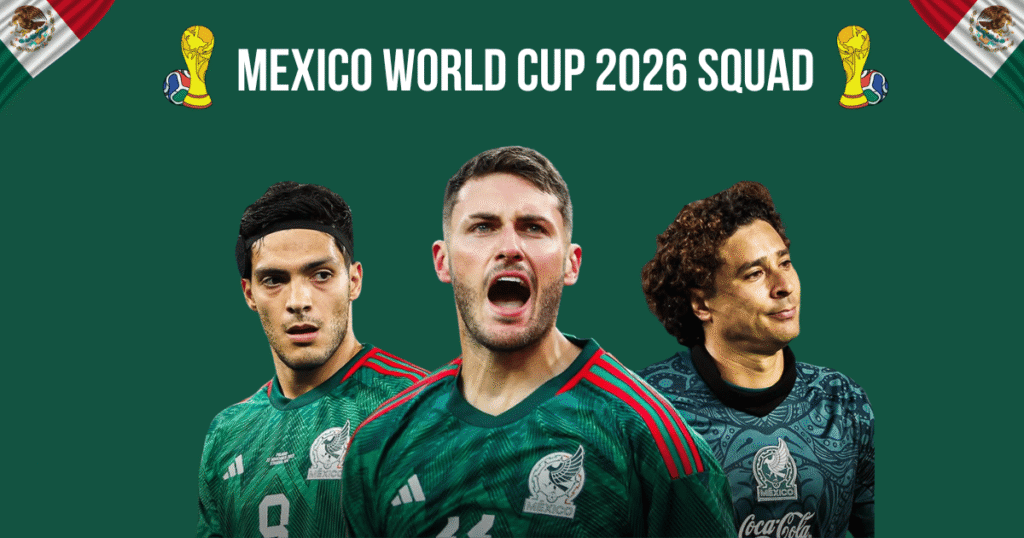 Mexico World Cup 2026 Squad