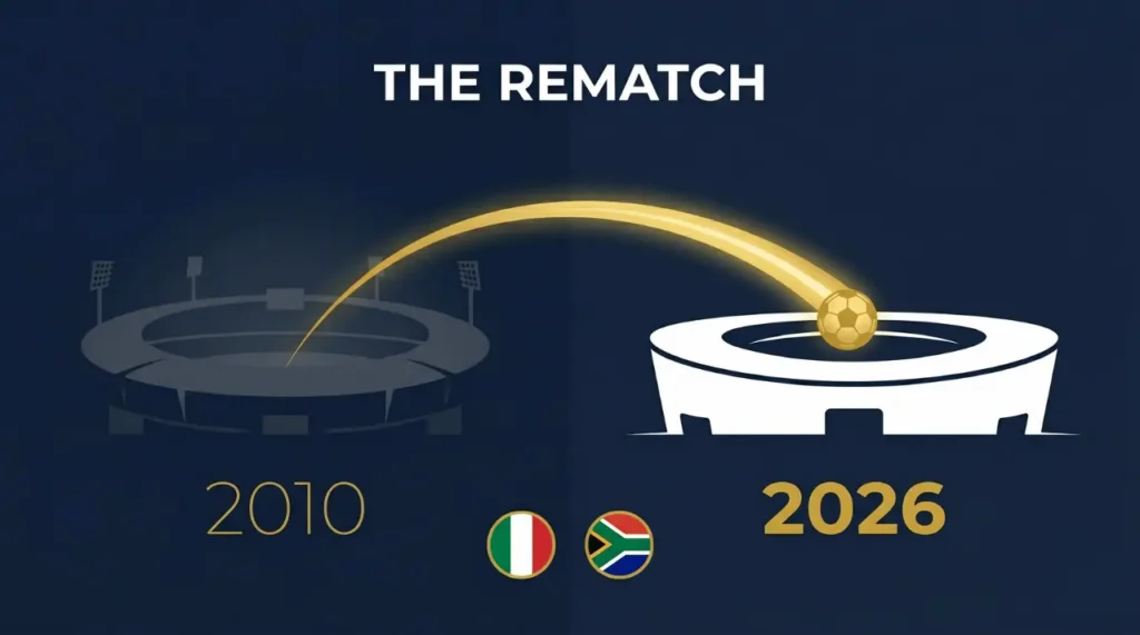 Mexico vs South Africa Rematch World Cup 2026