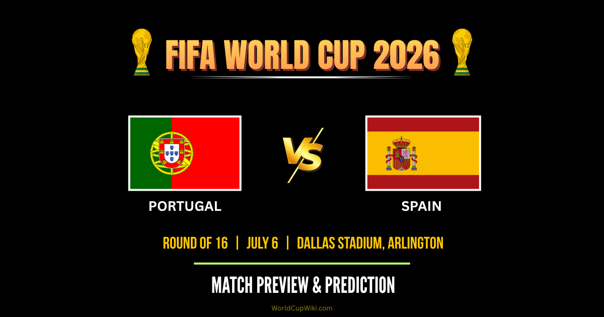 Portugal vs Spain FIFA World Cup 2026 Match Preview