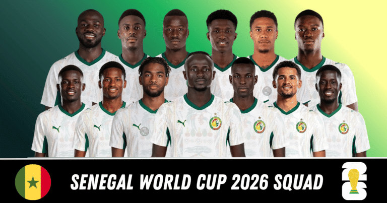 Senegal World Cup 2026 Squad