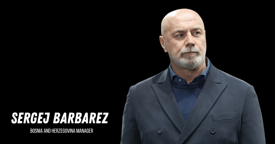 Sergej Barbarez Bosnia and Herzegovina Manager