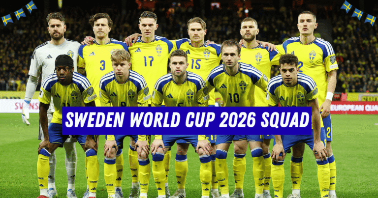 Sweden World Cup 2026 Squad