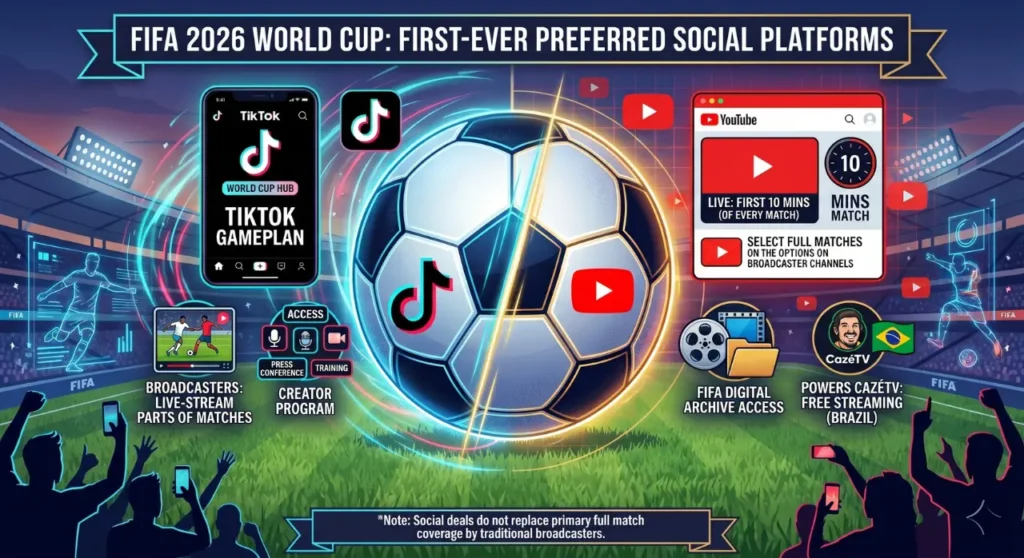 TikTok & YouTube FIFA World Cup 2026 Preferred Platforms