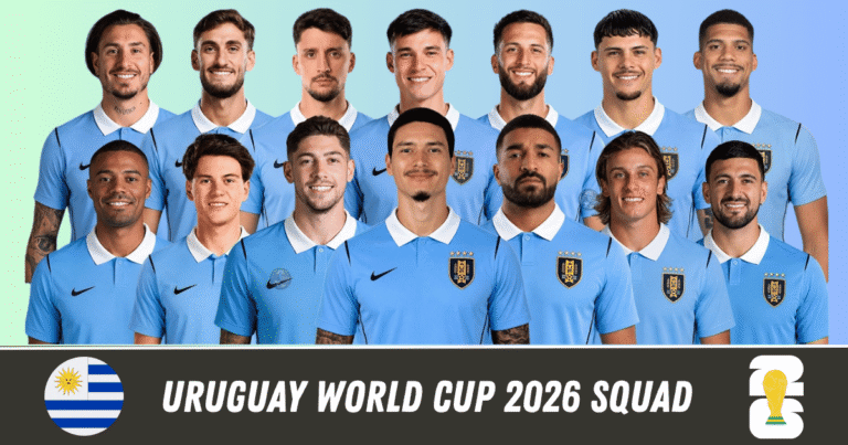 Uruguay World Cup 2026 Squad